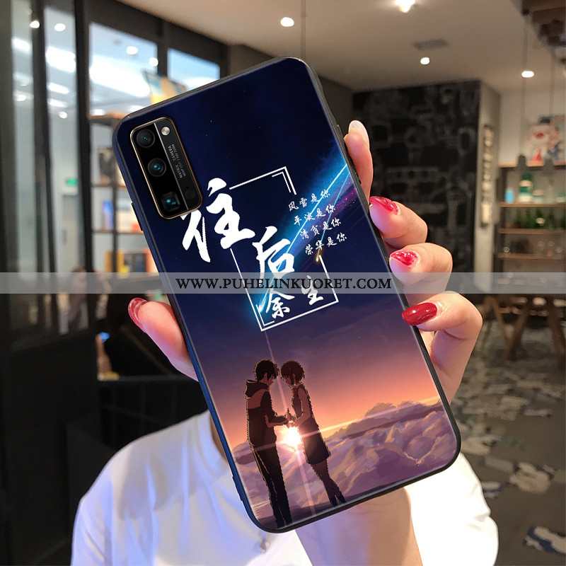 Kotelo, Kuori Honor 30 Pro Valo Silikoni Maalaus Suojaus Pesty Suede Beige