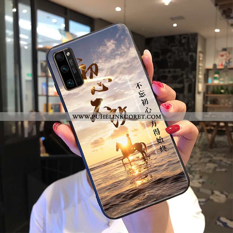 Kotelo, Kuori Honor 30 Pro Valo Silikoni Maalaus Suojaus Pesty Suede Beige