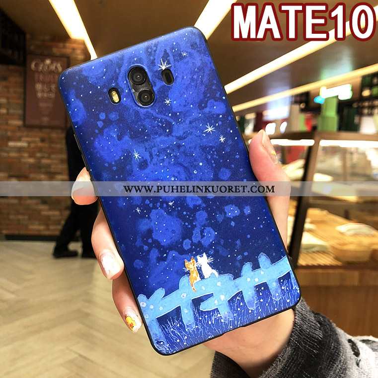 Kuoret, Kotelo Huawei Mate 10 Silikoni Suojaus Kuori Puhelimen Violetti