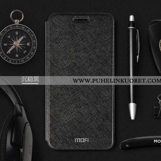 Kotelo, Kuori Huawei Mate 10 Lite Nahkakuori Pesty Suede All Inclusive Suuntaus Suojaus Pinkki