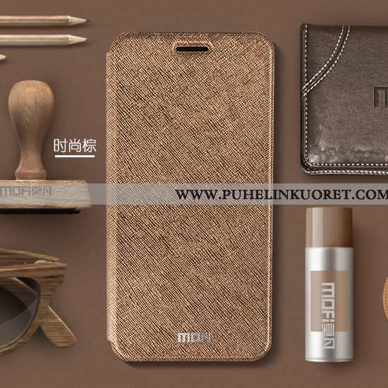 Kotelo, Kuori Huawei Mate 10 Lite Nahkakuori Pesty Suede All Inclusive Suuntaus Suojaus Pinkki