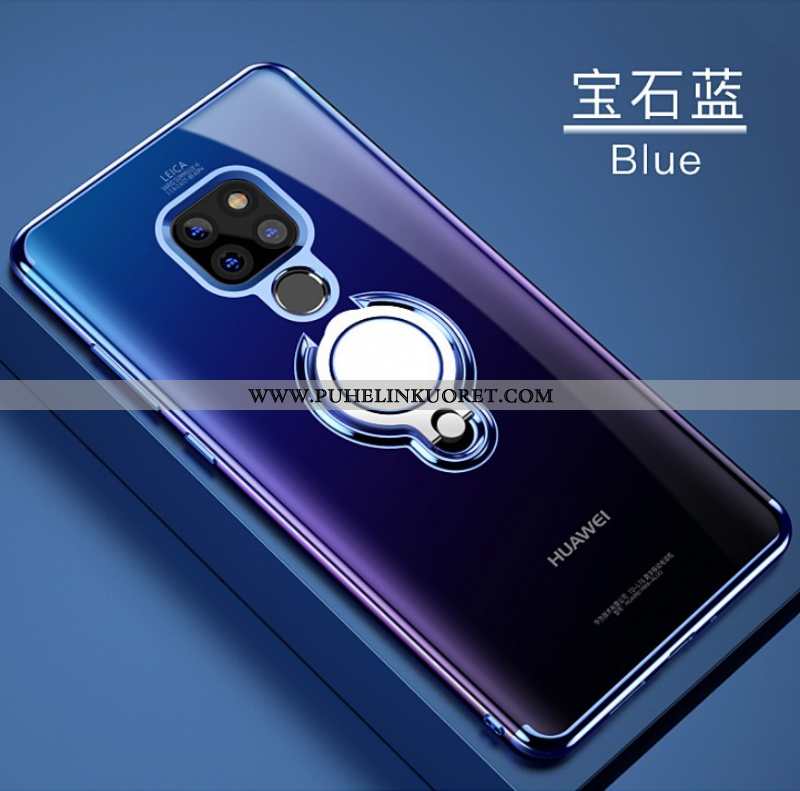 Kotelo, Kuori Huawei Mate 20 Läpinäkyvä Suuntaus Tuki Silikoni Puhelimen Mustat