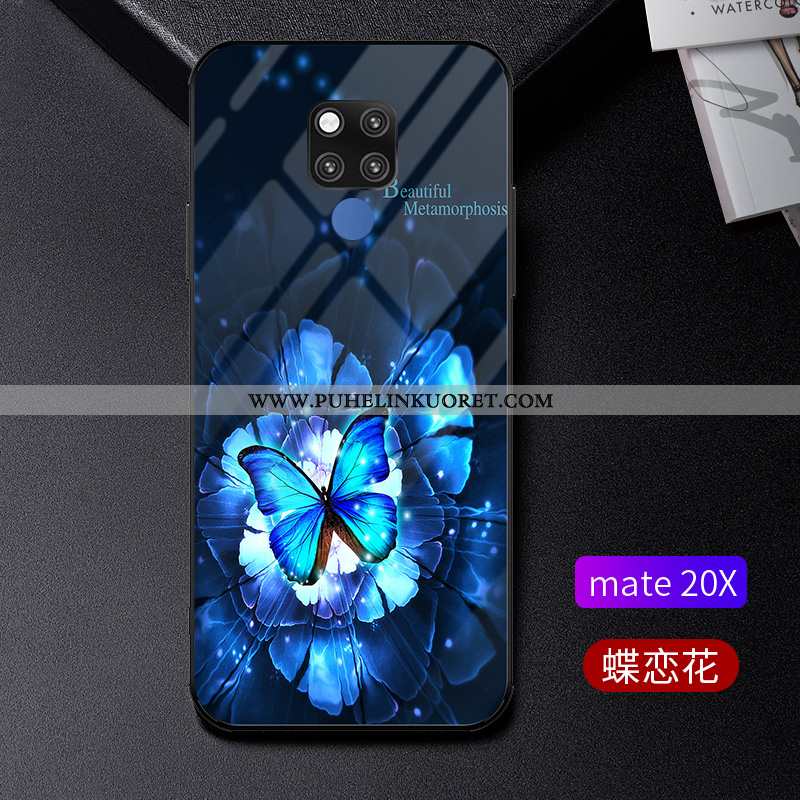 Kotelo, Kuori Huawei Mate 20 Ultra Valo Kotelo Murtumaton Puhelimen Sininen