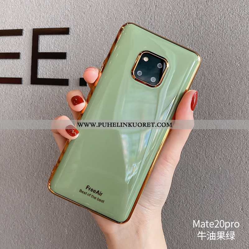 Kuoret, Kotelo Huawei Mate 20 Pro Pehmeä Neste Valo Ultra Ylellisyys Silikoni Vihreä