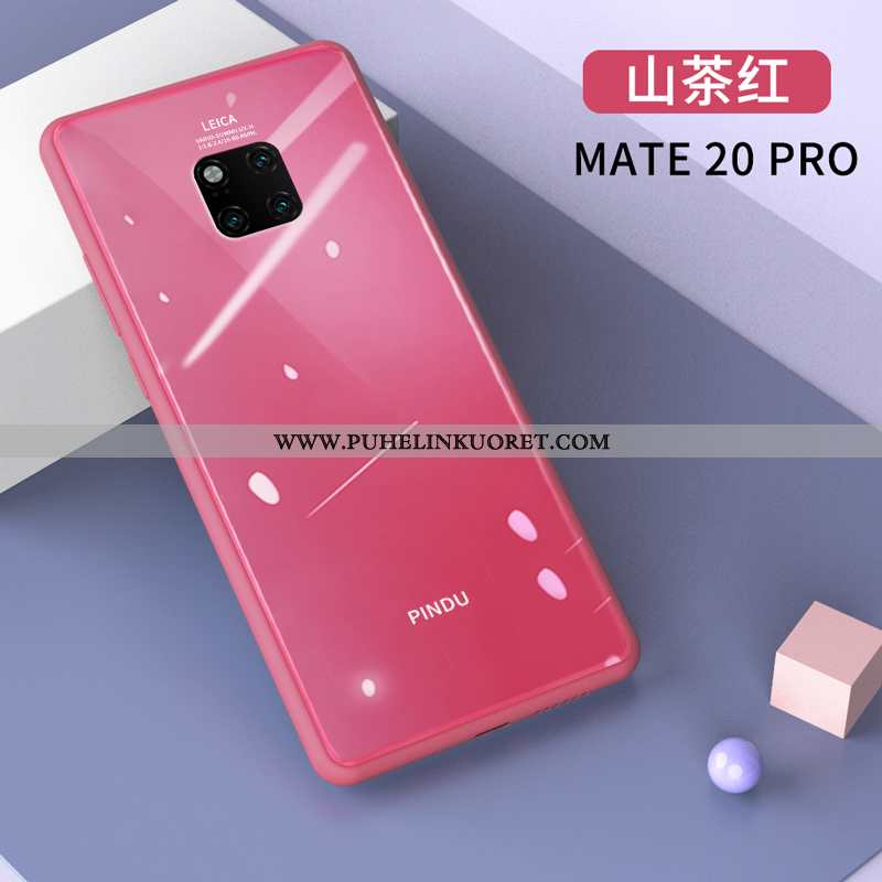 Kuori, Kuoret Huawei Mate 20 Pro Persoonallisuus Luova Lasi Lohikäärme Murtumaton Sininen