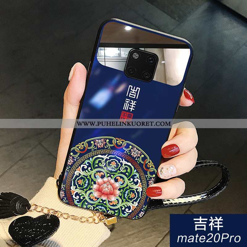 Kotelo, Kuori Huawei Mate 20 Pro Suuntaus Suojaus All Inclusive Luova Peili Sininen