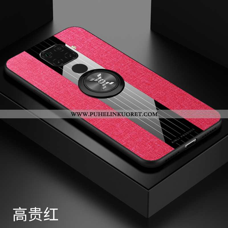 Kuori, Kuoret Huawei Mate 30 Lite Kukkakuvio Suojaus Auto Niitti Puhelimen Pinkki