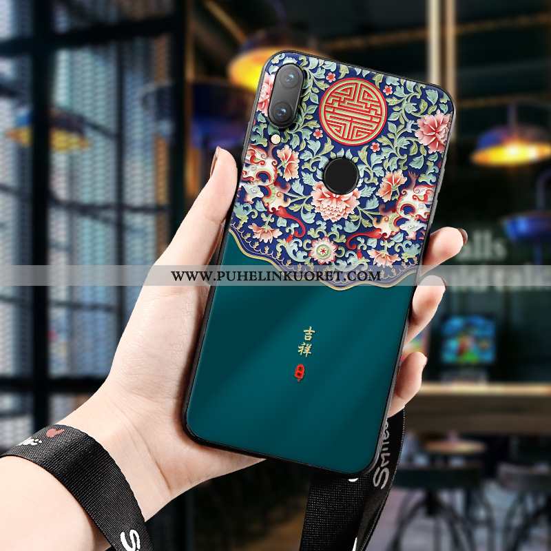 Kuori, Kuoret Huawei P Smart 2020 Silikoni Suojaus Suuntaus All Inclusive Kuori Turkoosi