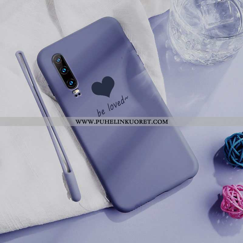 Kotelo, Kuori Huawei P30 Suojaus Tila Suuntaus Jauhe Vaalean Pinkki