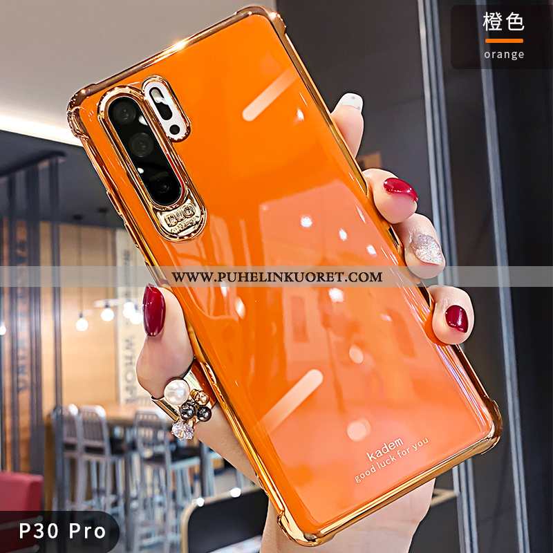 Kotelo, Kuori Huawei P30 Pro Luova Suuntaus Suojaus Puhelimen Silikoni Oranssi