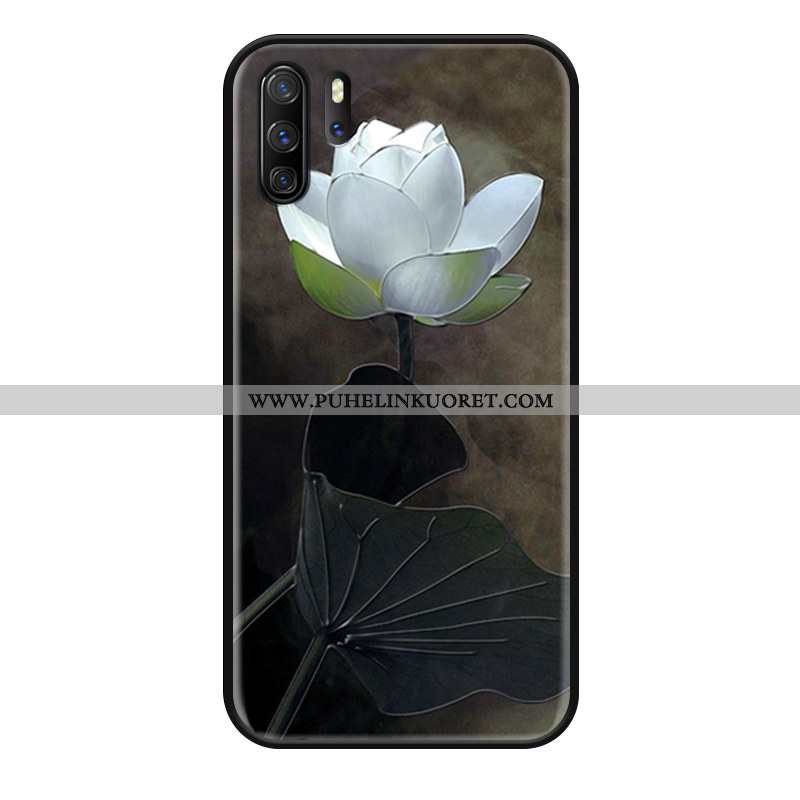 Kuori, Kuoret Huawei P30 Pro Pesty Suede Ripustettavat Koristeet Yksinkertainen Kotelo Kiinalainen T