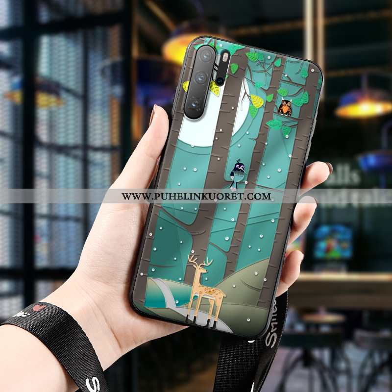 Kotelo, Kuori Huawei P30 Pro Ihana Suuntaus Suojaus Vihreä Murtumaton