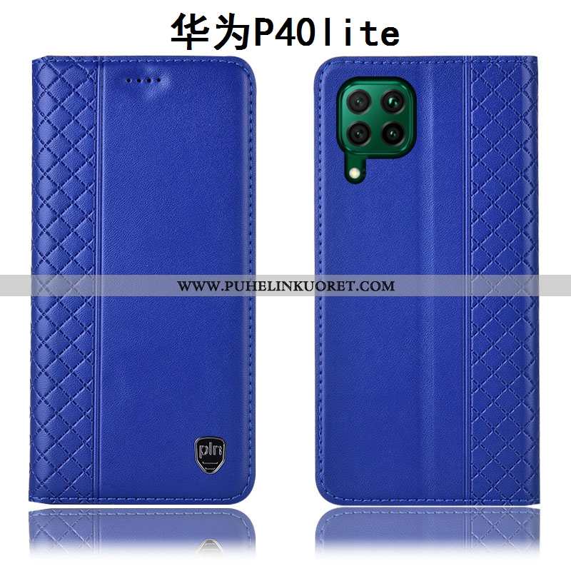 Kuori, Kuoret Huawei P40 Lite Suojaus Nahkakuori Kuori Murtumaton All Inclusive Keltaiset