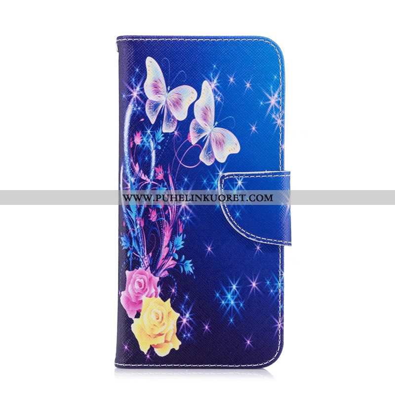 Kuori, Kuoret Huawei Y6 2020 Nahkakuori Suojaus Puhelimen Maalaus Violetti