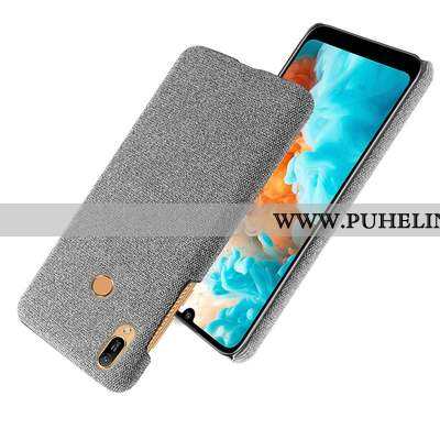 Kotelo, Kuori Huawei Y6s Suojaus Pesty Suede Puhelimen Murtumaton Harmaa