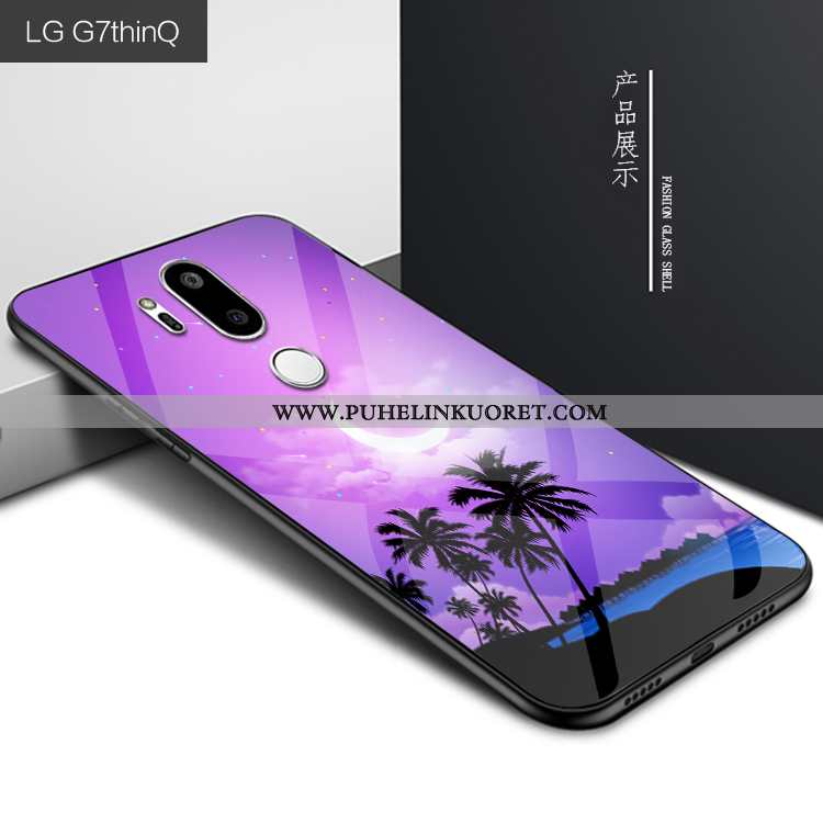 Kuori, Kuoret Lg G7 Thinq Persoonallisuus Suojaus Violetti Puhelimen Lasi