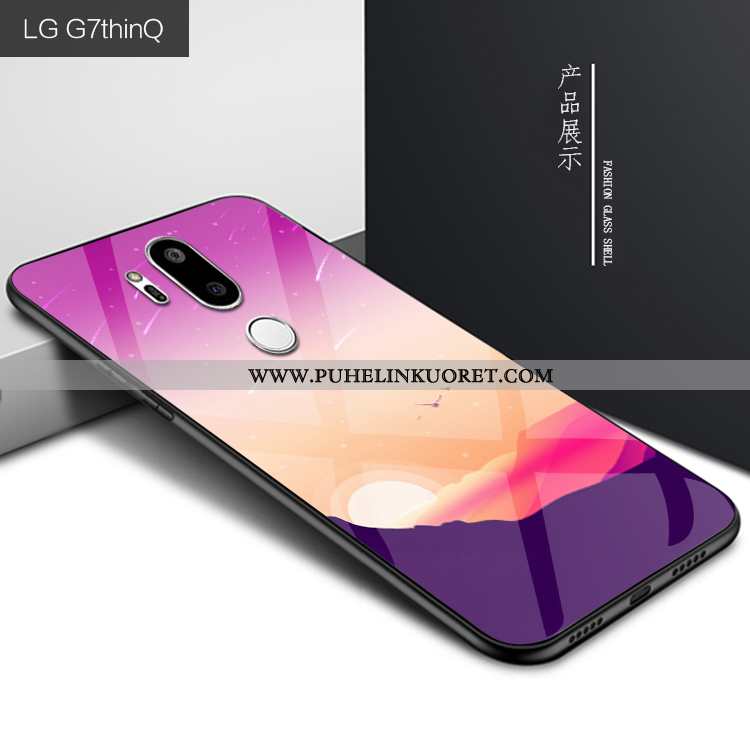 Kuori, Kuoret Lg G7 Thinq Persoonallisuus Suojaus Violetti Puhelimen Lasi