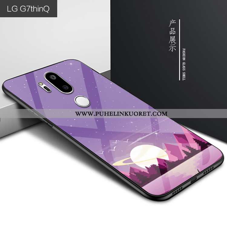 Kuori, Kuoret Lg G7 Thinq Persoonallisuus Suojaus Violetti Puhelimen Lasi