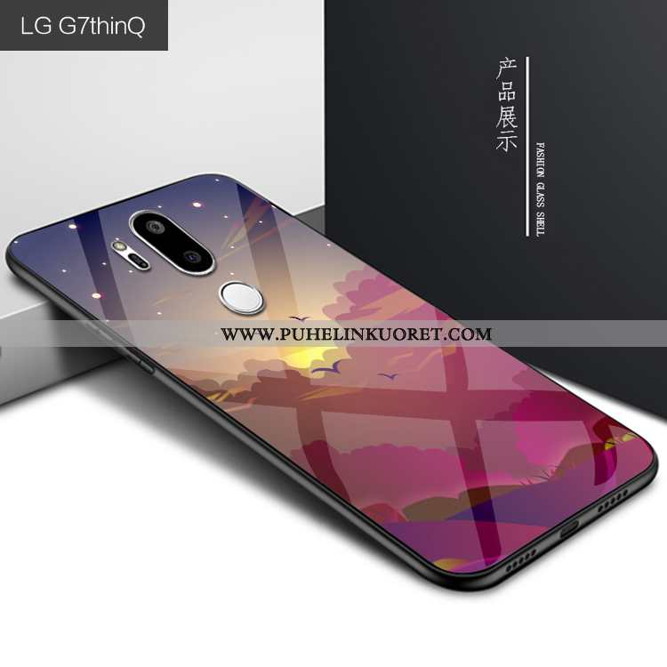 Kuori, Kuoret Lg G7 Thinq Persoonallisuus Suojaus Violetti Puhelimen Lasi