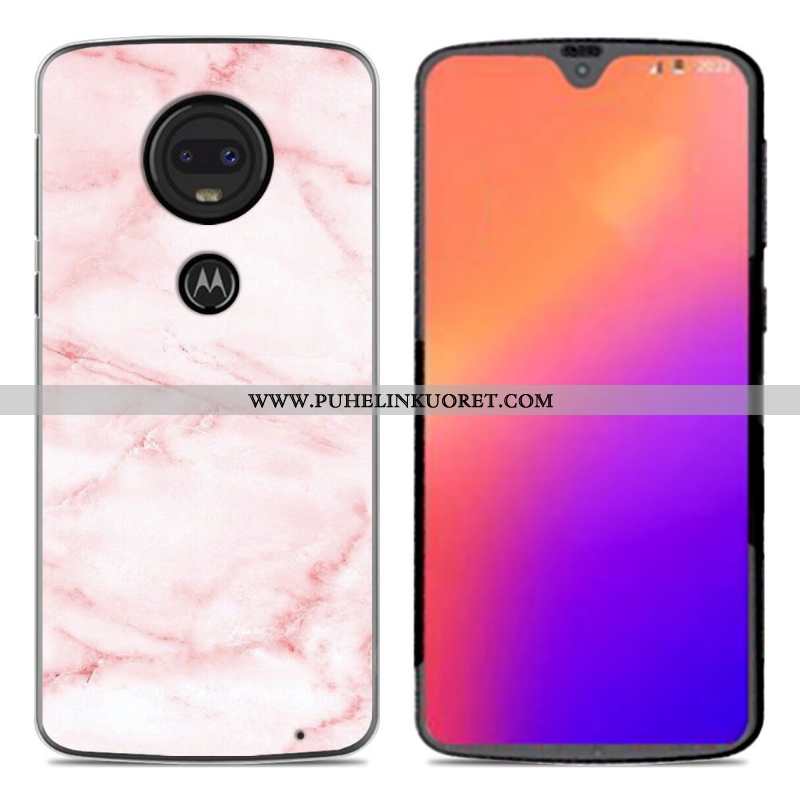 Kuori, Kuoret Moto G7 Persoonallisuus Luova Kuori Puhelimen Silikonikuori Pinkki