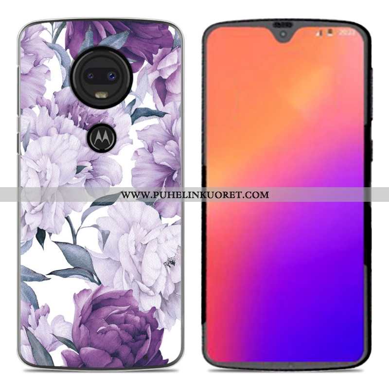 Kuori, Kuoret Moto G7 Persoonallisuus Luova Kuori Puhelimen Silikonikuori Pinkki