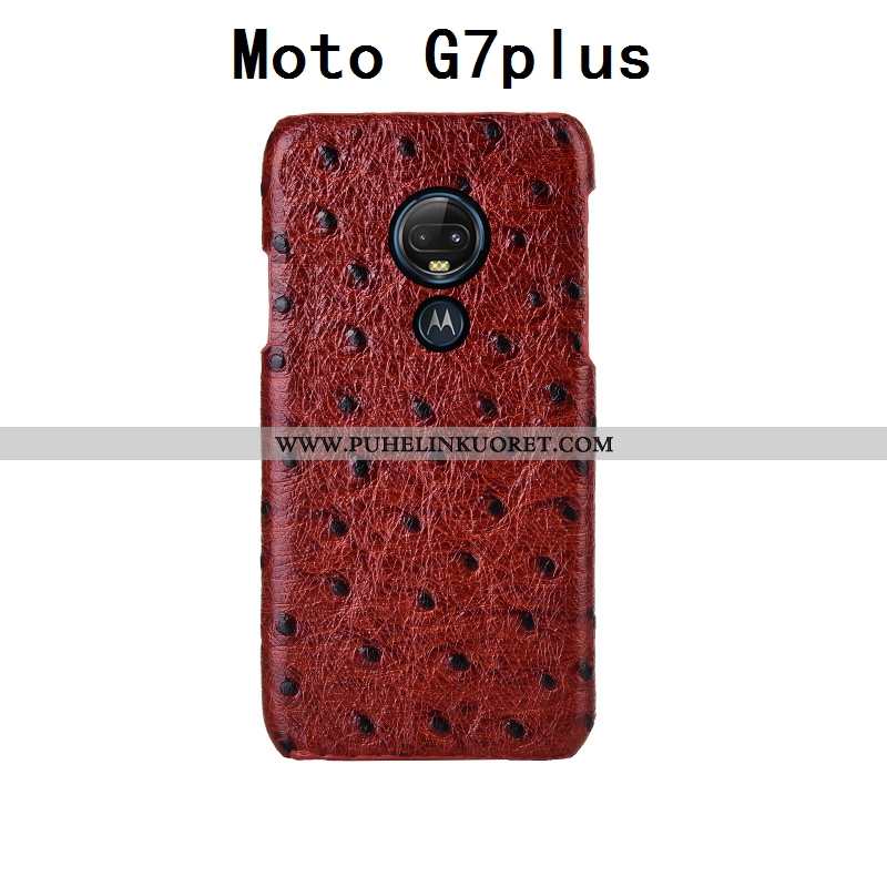 Kuoret, Kotelo Moto G7 Plus Ylellisyys Persoonallisuus Muokata Puhelimen Kuori Mustat