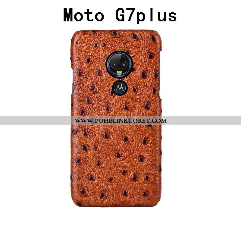 Kuoret, Kotelo Moto G7 Plus Ylellisyys Persoonallisuus Muokata Puhelimen Kuori Mustat