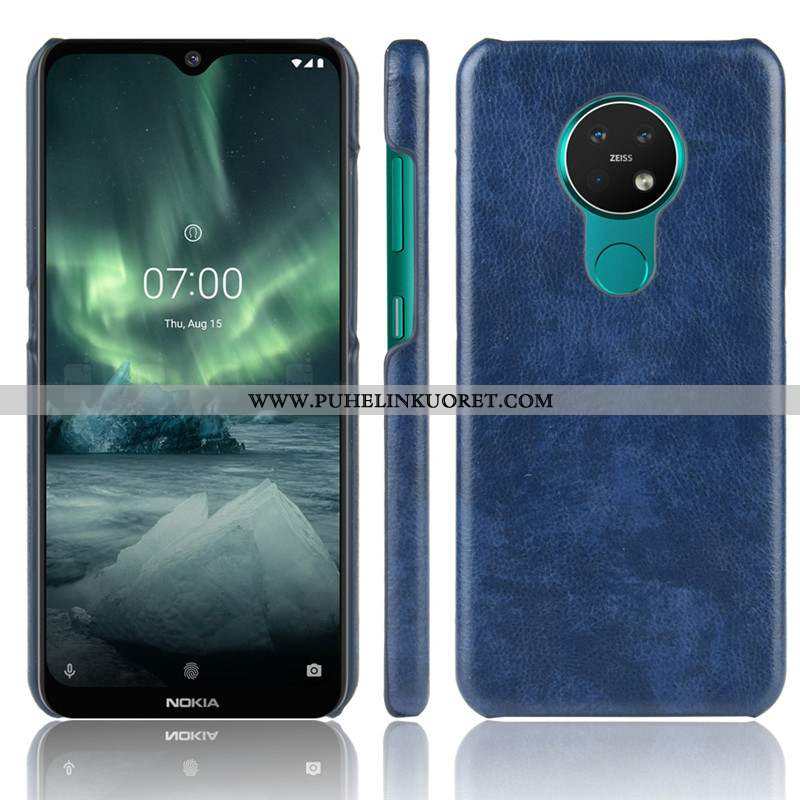 Kuoret, Kotelo Nokia 6.2 Pesty Suede Nahka Suojaus Puhelimen Ruskea