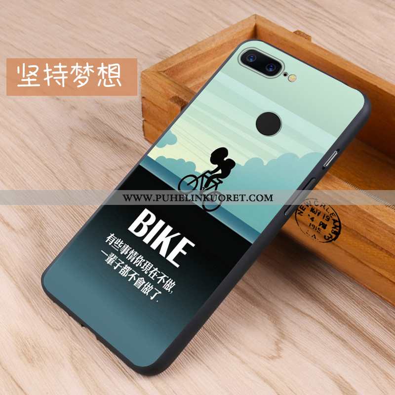 Kuori, Kuoret Oneplus 5t Suojaus Pesty Suede Kotelo Luova Kuori Mustat