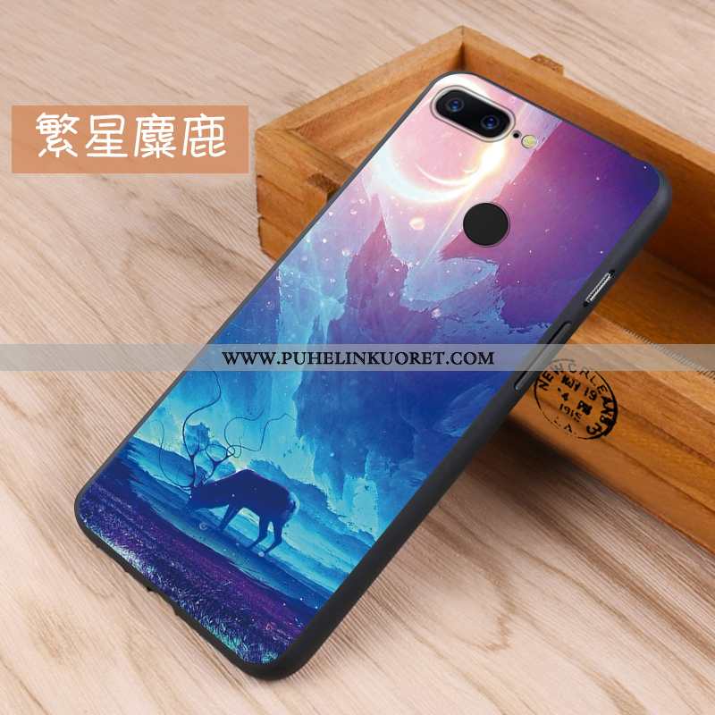 Kuori, Kuoret Oneplus 5t Suojaus Pesty Suede Kotelo Luova Kuori Mustat