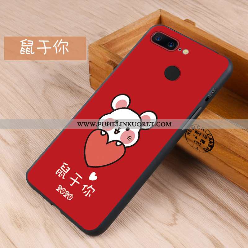 Kuori, Kuoret Oneplus 5t Suojaus Pesty Suede Kotelo Luova Kuori Mustat