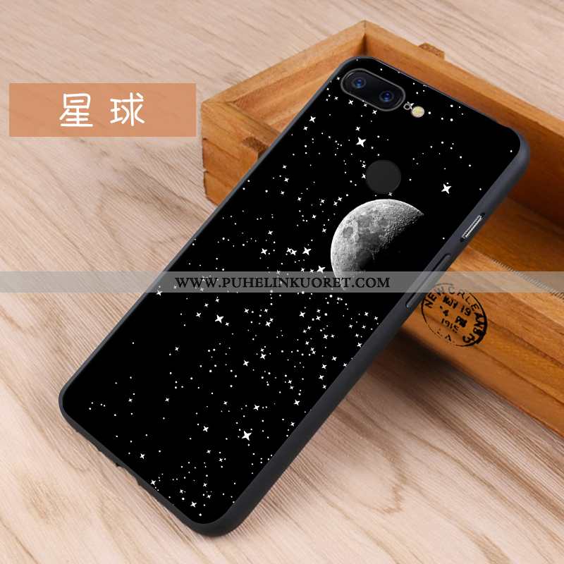 Kuori, Kuoret Oneplus 5t Suojaus Pesty Suede Kotelo Luova Kuori Mustat