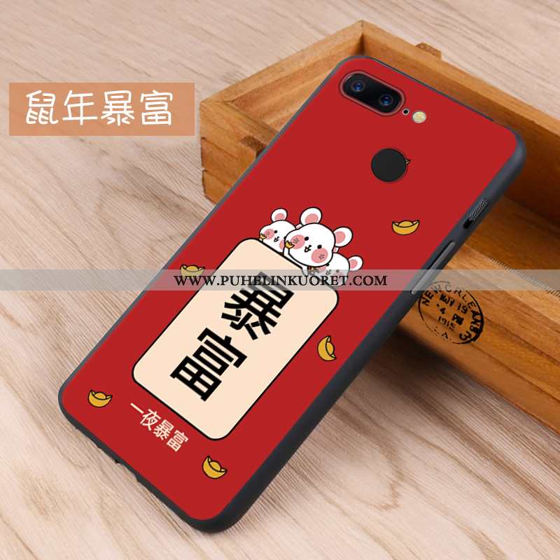 Kuori, Kuoret Oneplus 5t Suojaus Pesty Suede Kotelo Luova Kuori Mustat