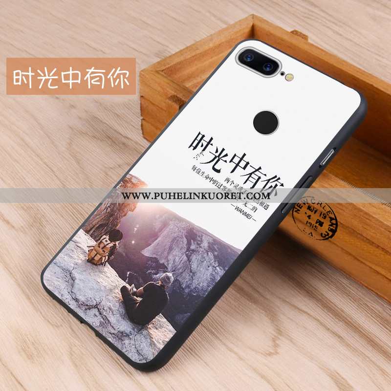 Kuori, Kuoret Oneplus 5t Suojaus Pesty Suede Kotelo Luova Kuori Mustat