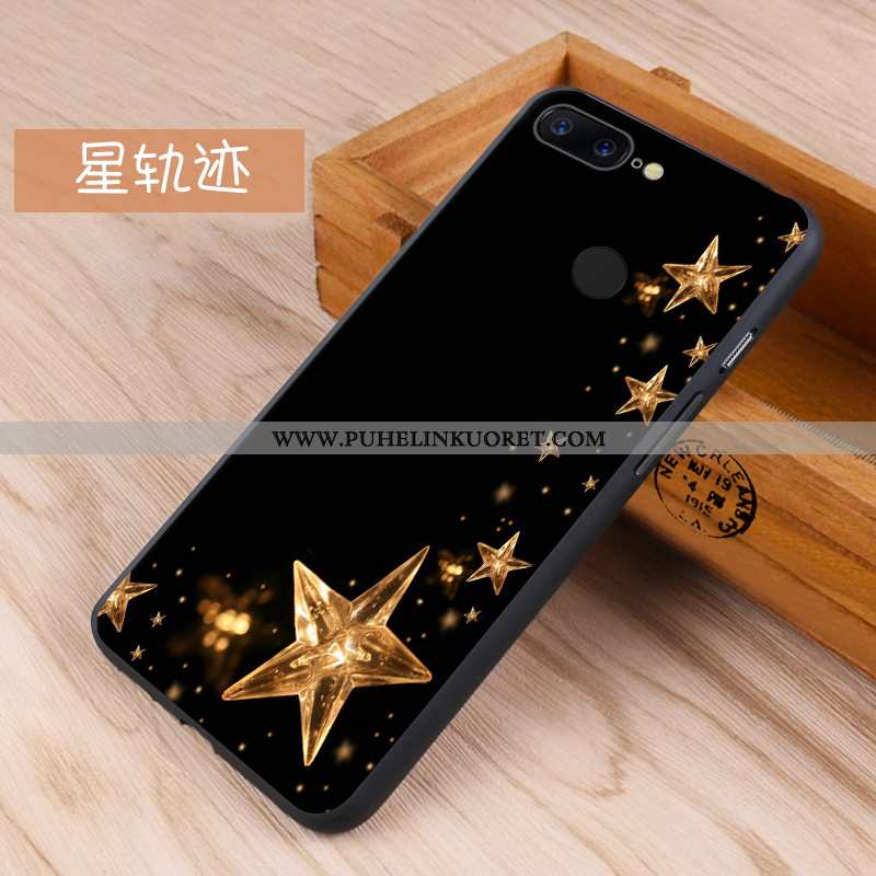 Kuori, Kuoret Oneplus 5t Suojaus Pesty Suede Kotelo Luova Kuori Mustat