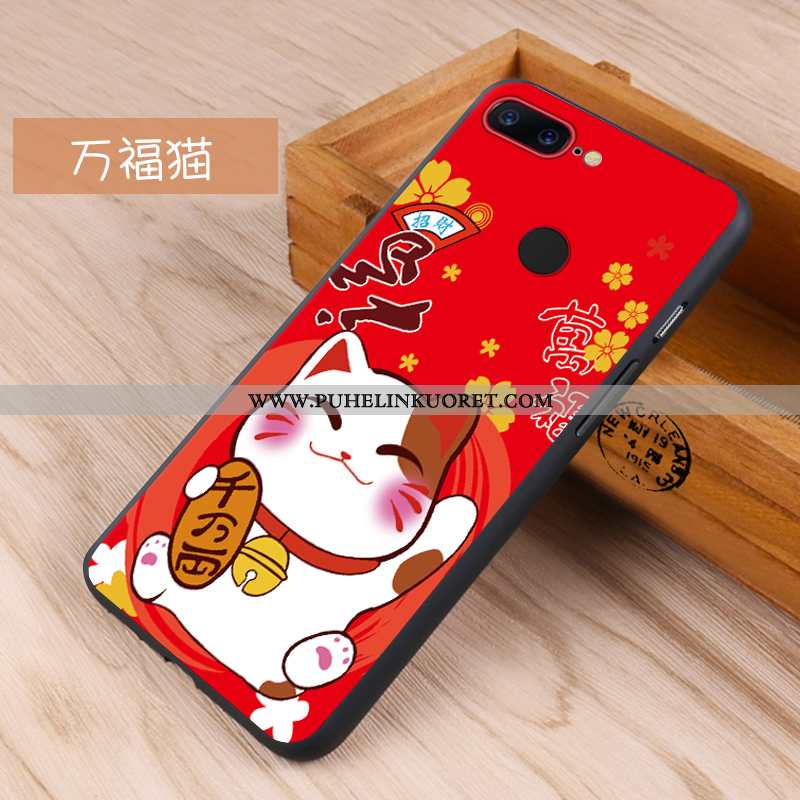 Kuori, Kuoret Oneplus 5t Suojaus Pesty Suede Kotelo Luova Kuori Mustat