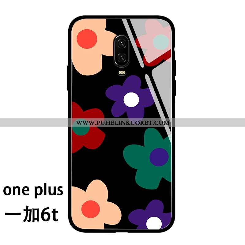 Kuoret, Kotelo Oneplus 6t Persoonallisuus Luova Sininen Lasi Ylellisyys