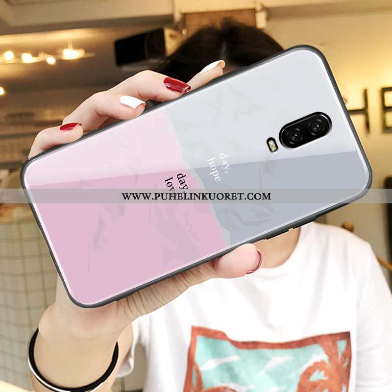 Kuori, Kuoret Oneplus 6t Suuntaus Ultra Rakastunut Luova Peili Pinkki