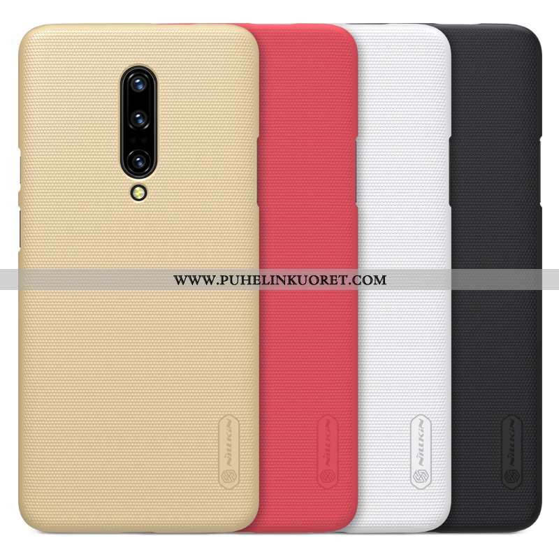 Kuori, Kuoret Oneplus 7 Pro Valo Suojaus Yksinkertainen Pesty Suede Suuntaus Kultainen