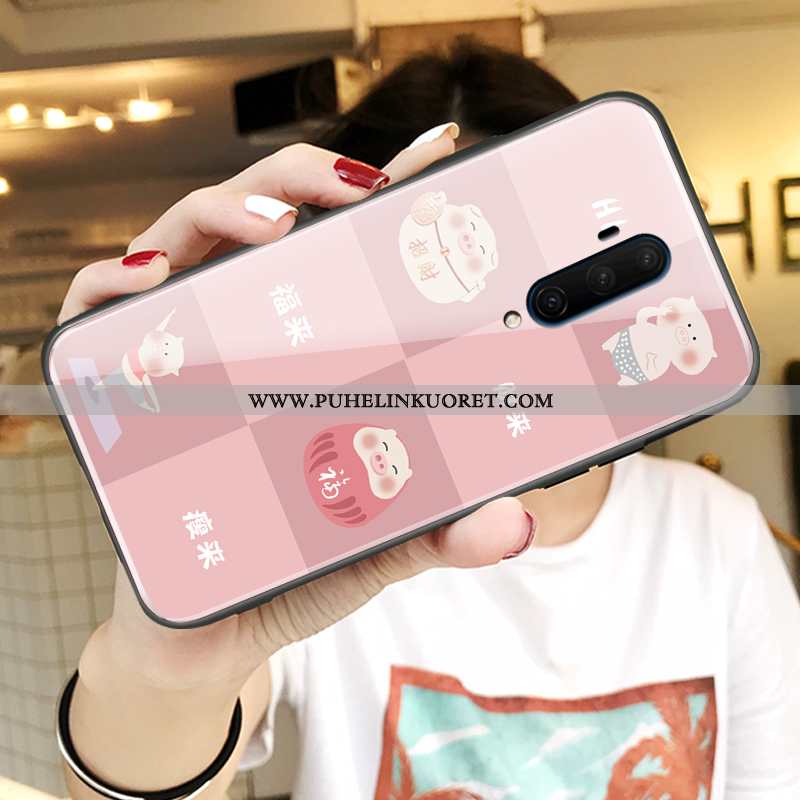 Kotelo, Kuori Oneplus 7t Pro Valo Suojaus Net Red Uusi All Inclusive Pinkki