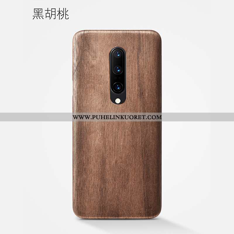 Kuoret, Kotelo Oneplus 8 Suojaus Pesty Suede Murtumaton Kuori Ruskea