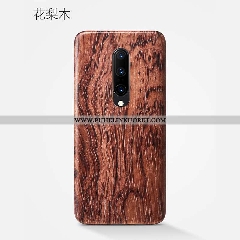 Kuoret, Kotelo Oneplus 8 Suojaus Pesty Suede Murtumaton Kuori Ruskea