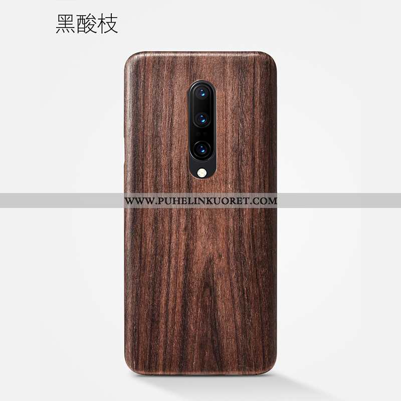 Kuoret, Kotelo Oneplus 8 Suojaus Pesty Suede Murtumaton Kuori Ruskea