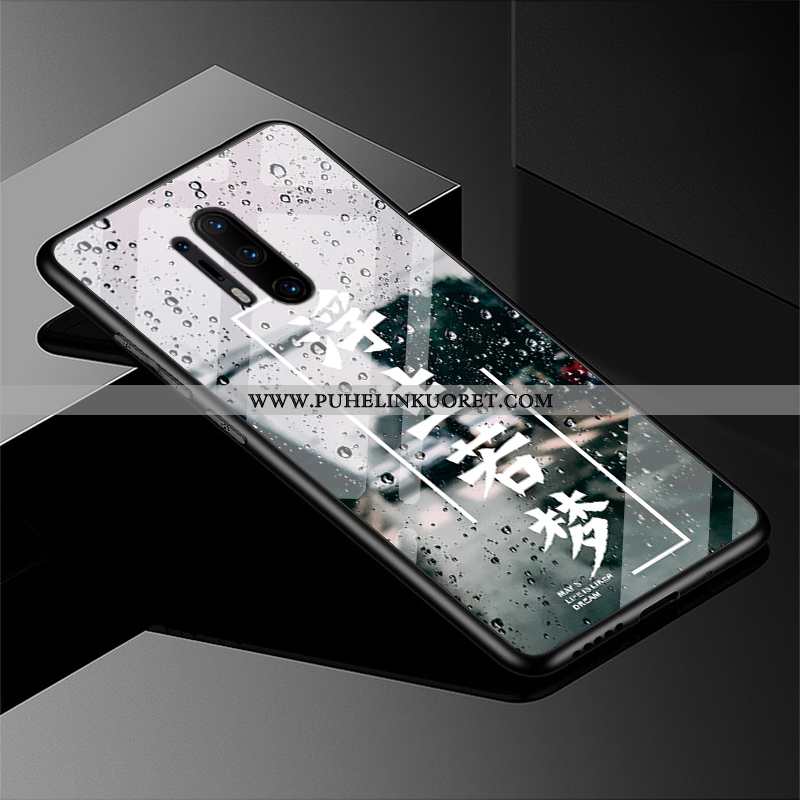 Kotelo, Kuori Oneplus 8 Pro Tila Pesty Suede Musta Suuntaus All Inclusive Mustat