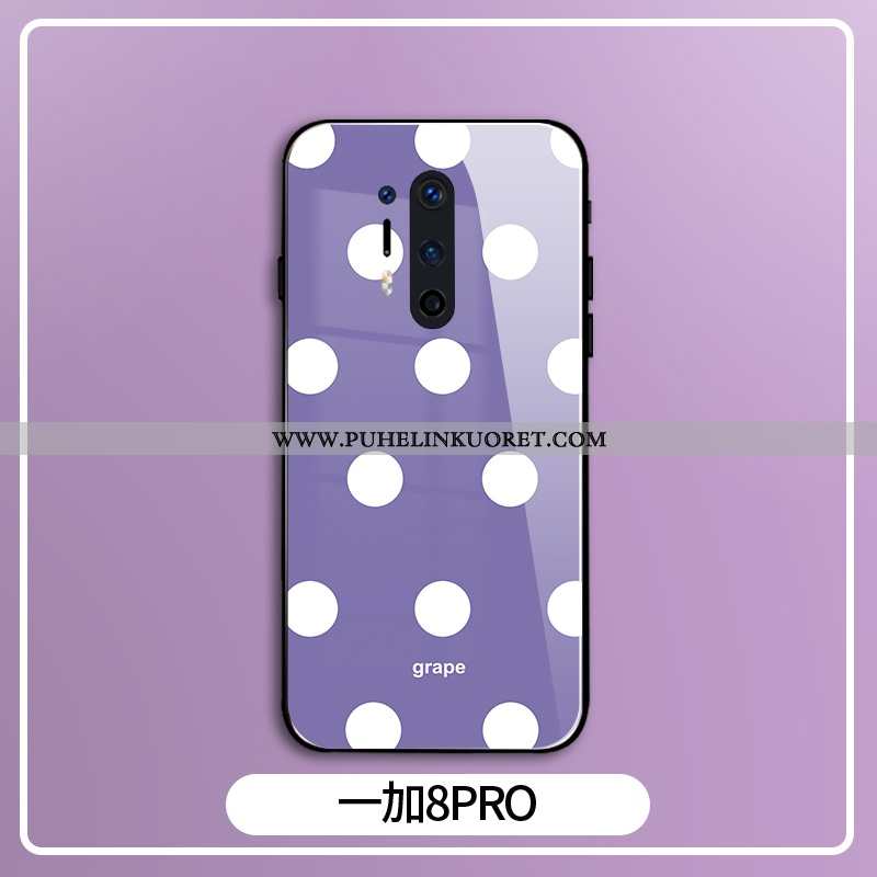 Kuoret, Kotelo Oneplus 8 Pro Silikoni Suojaus All Inclusive Rakastunut Net Red Violetti