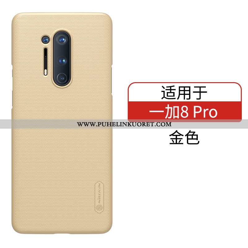 Kuori, Kuoret Oneplus 8 Pro Pesty Suede Suojaus Tummansininen Puhelimen Kotelo Tummansiniset