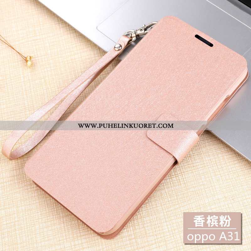 Kuori, Kuoret Oppo A31 Pesty Suede Suuntaus Kuori Nahkakuori Murtumaton Ruskea