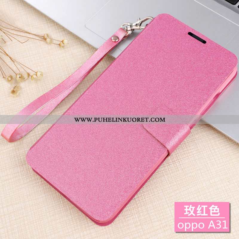 Kuori, Kuoret Oppo A31 Pesty Suede Suuntaus Kuori Nahkakuori Murtumaton Ruskea