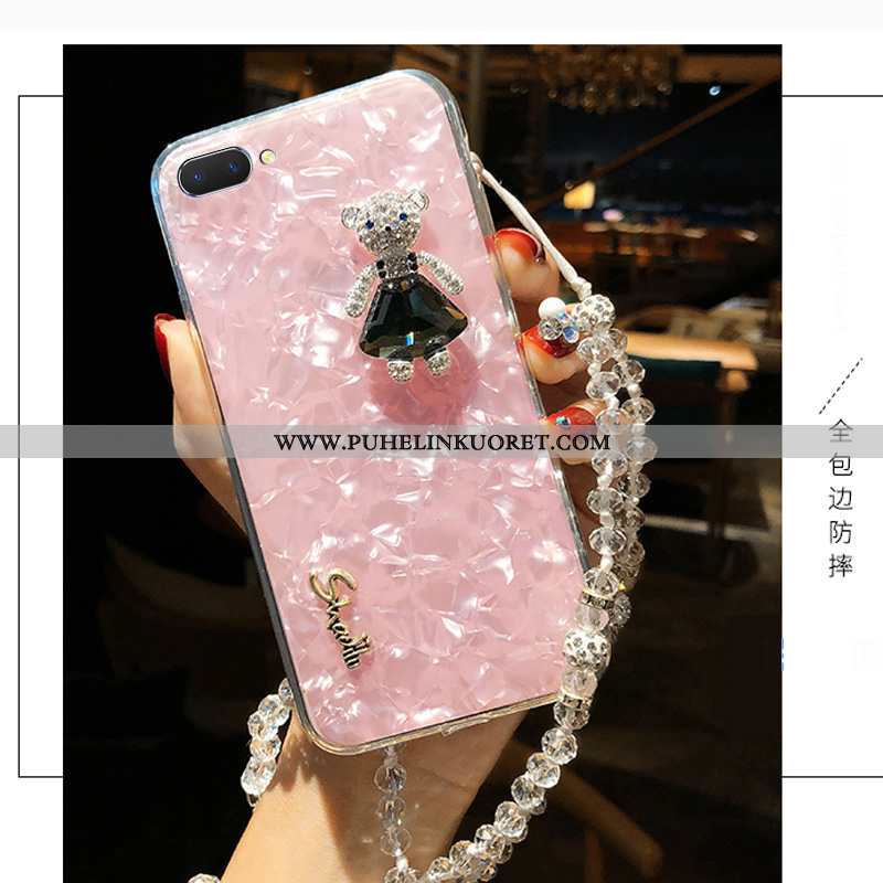 Kuori, Kuoret Oppo A5 Suuntaus Suojaus Rhinestone Inlay Puhelimen All Inclusive Valkoinen