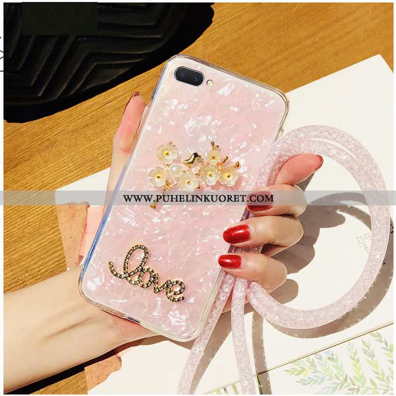 Kuori, Kuoret Oppo A5 Suuntaus Suojaus Rhinestone Inlay Puhelimen All Inclusive Valkoinen